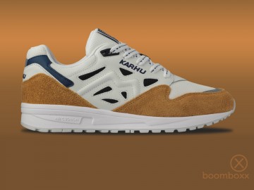 Karhu legacy 96 pumpkin spice bright white f806093 boomboxx impressie voor karhu sneakers 2