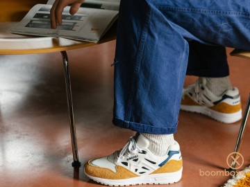 Karhu legacy 96 pumpkin spice bright white f806093 fotoshoot 2