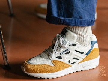 Karhu legacy 96 pumpkin spice bright white f806093 fotoshoot 3