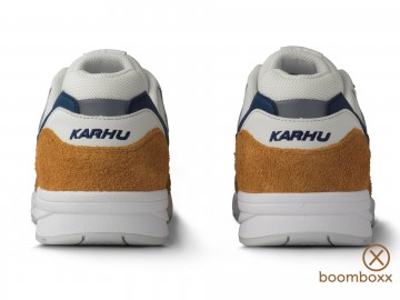 Karhu legacy 96 pumpkin spice bright white f806093 sneaker achterkant