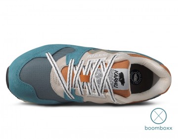 Karhu synchron classic reef waters abbey stone f802676 sneaker side