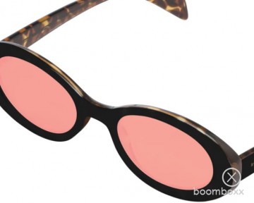 Komono ana black tortoise plum zonnebril kom s6418 side