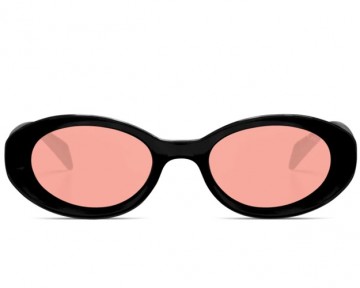 Komono ana black tortoise plum zonnebril kom s6418