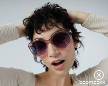 Komono ellis metal blush rose gold kom s5430 zonnebril fotoshoot