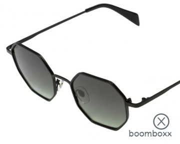 Komono jean black matte zonnebril kom s9876 side