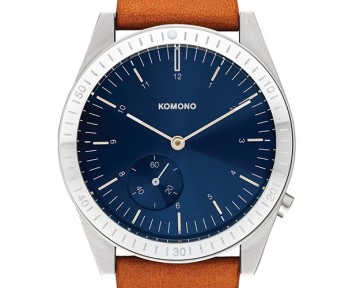 Komono ray legacy leather blue cognac kom w4404 zoom 1