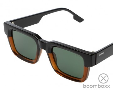 Komono victor bronze black kom s9832 zonnebril zijkant 0
