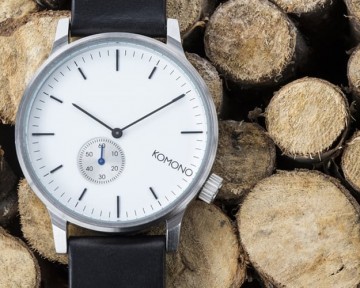 Komono Winston Subs Silver White