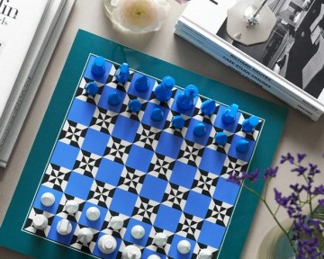 Lacquered chess blue pw00673 printworks fotoshoot 4