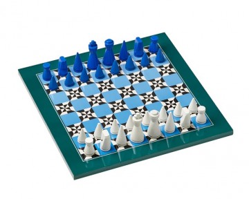 Lacquered chess blue pw00673 printworks