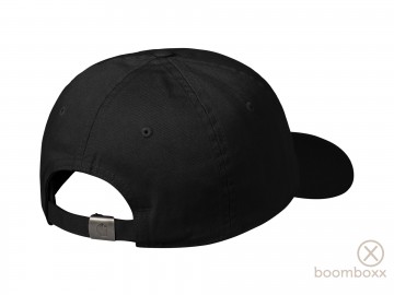 Madison logo cap black white i0367300d2xx06 achterkant