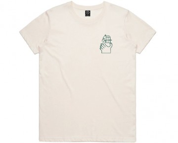 Maxim de gilder x boomboxx tee vintage white bmbx21 msdgldr front