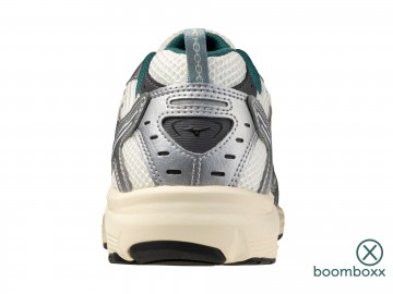 Mizuno mxr snow white bistro green d1ga245111 achterkant