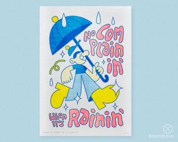 No complainin riso print by maxim de gilder foto 2