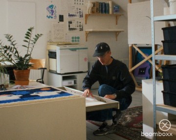 Pepper riso print by maxim de gilder zelfportret 0