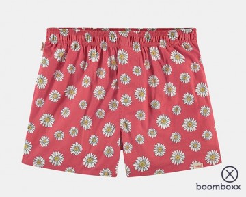 Pockies 2 pack flowers boxers 2gb flo red short