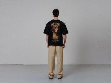 Pockies beagles t shirt zwart ts be bl 262 fotoshoot 2
