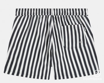 Pockies black striped shorties swimshort tspss 26 backside