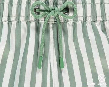 Pockies thgyme striped shorties green bgs s zoom zwemshort