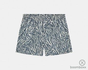 Pockies zebra 2 pack boxers 2gb zeb blauw