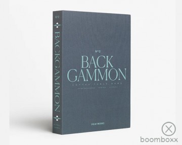 Printworks classic backgammon green 399011 box