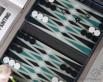 Printworks classic backgammon green 399011 fotoshoot 2