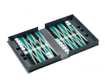 Printworks classic backgammon green 399011