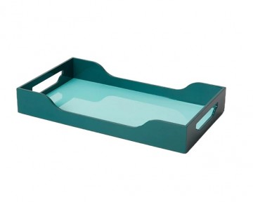 Printworks dienblad gelakt m turqouise 399160