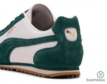 Puma arizona retro white dark myrtle 40235304 sneaker zoom backside