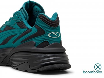 Puma fade nitro ripstop emerald ice 40722502 achterkant