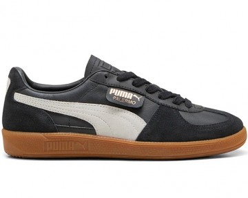 Puma palermo lth black feather gray gum 39646403 sneaker