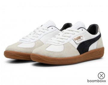 Puma palermo lth white vapor gray gum 39646401 sneaker pair