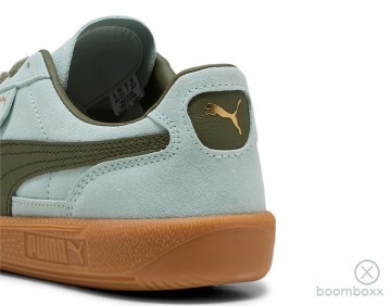 Puma palermo peaceful blue loden green 39646351 sneaker backside zoom