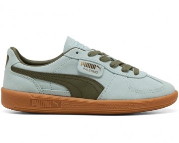 Puma palermo peaceful blue loden green 39646351 sneaker