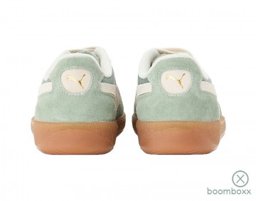 Puma palermo vintage green moon alpine snow 39684112 sneaker achterkant