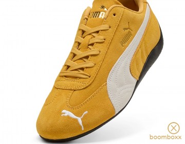 Puma speedcat og archive gold white 39884606 sneaker zoom front