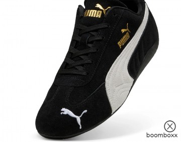 Puma speedcat og black white 39884601 sneaker zoom voorkant