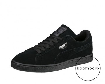 Puma suede classic black dark shadow sneaker 35263477 side