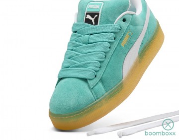 Puma suede xl aquatic white 39520553 sneaker front