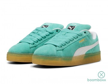 Puma suede xl aquatic white 39520553 sneaker pair