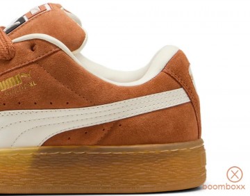 Puma suede xl brandy warm white 39520549 sneaker zoom 2