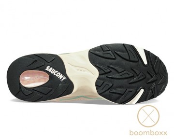 Saucony 3d grid hurricane premium cream pink s70670 5 outsole