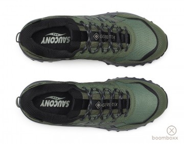 Saucony grid peak gtx forest black s70849 2 sneaker ontop