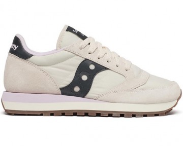 Saucony jazz original cream black s1044 713 sneaker