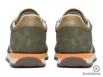 Saucony jazz original forest ivory s2044 729 sneaker achterkant