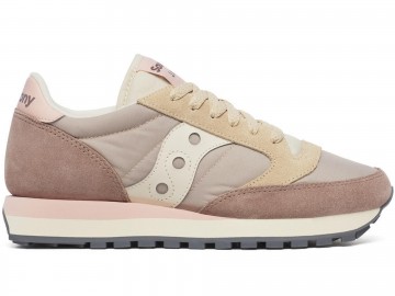 Saucony jazz original tan pink s1044 724 snealer