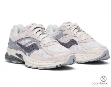 Saucony progrid omni 9 light grey blue s70740 18 sneaker paar