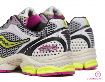 Saucony progrid triumph 4 white fluo s70704 14 sneaker zoom achterkant