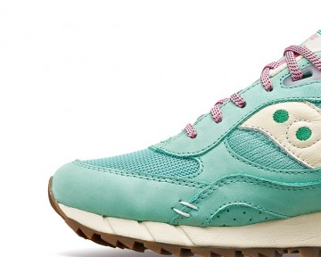 Saucony shadow 6000 aqua white s7074602 sneaker zoom 1