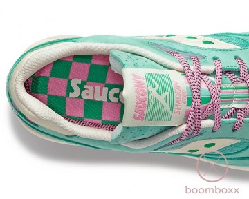 Saucony shadow 6000 aqua white s7074602 sneaker zoom 3